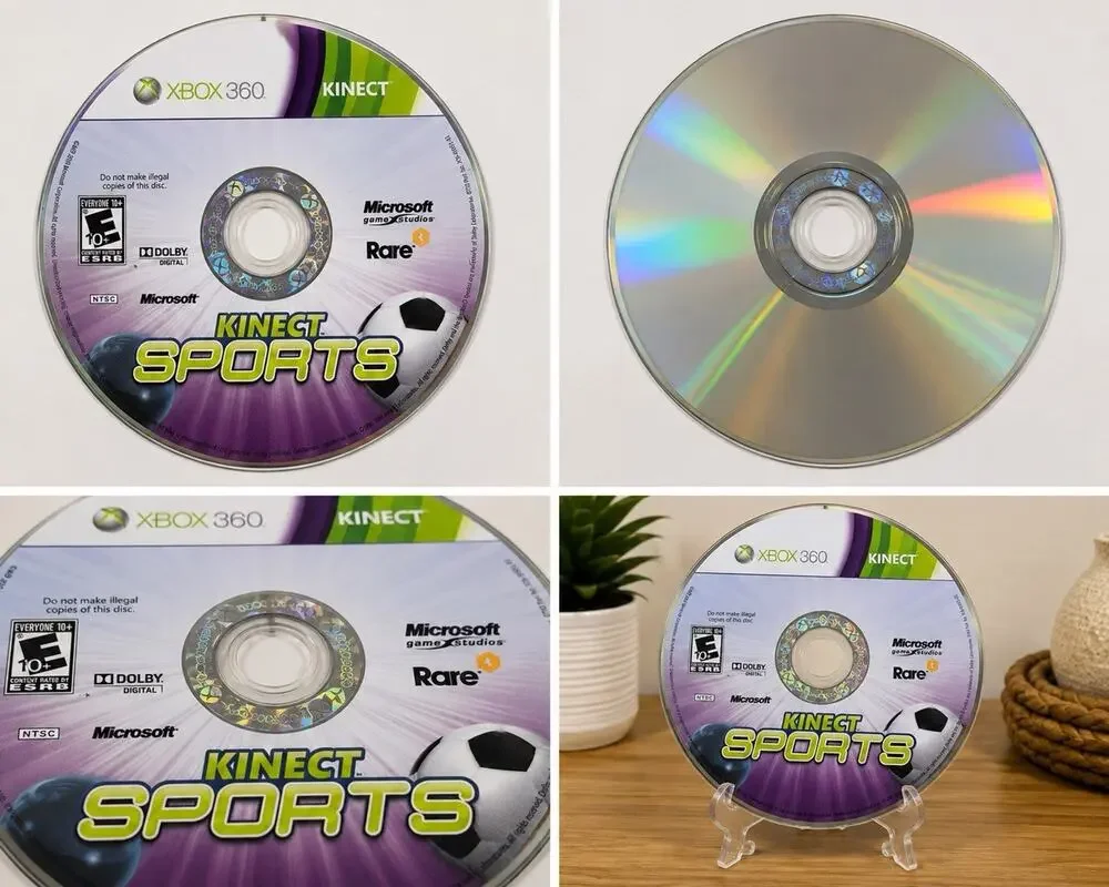 Kinect Sports Microsoft Xbox 360 2010 Disc Only Kinect Required Tested